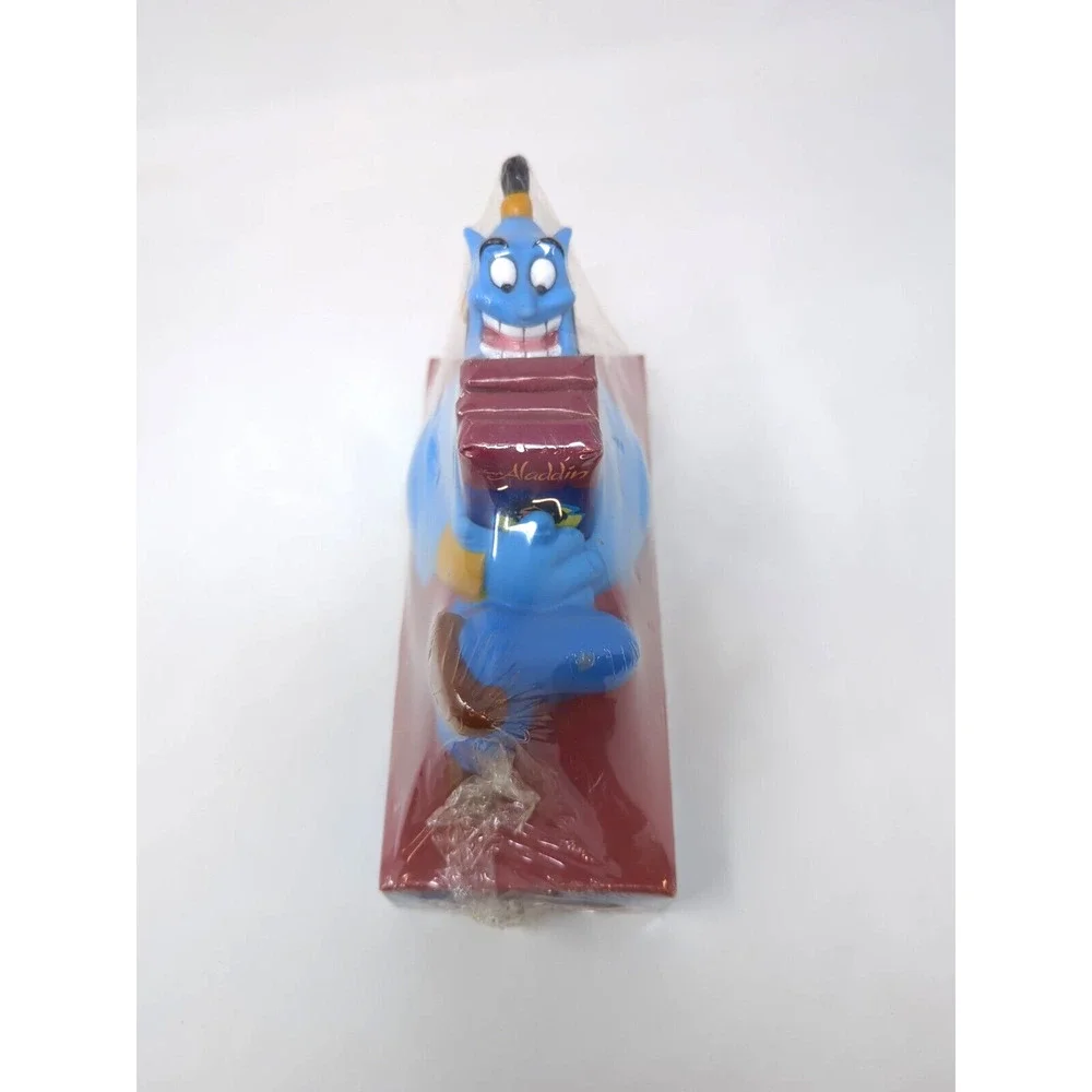 Disney Aladdin Magic Genie Floating Soap Dish + 3 Soaps NEW SEALED Rare Vintage